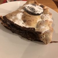 The vegan dessert (this is only half of it) at Pizzabar Rijslust in Tilburg