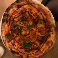 Pizza met bbq Jackfruit! Heerlijk! at Pizzabar Rijslust in Tilburg