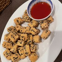 Sesame crispy tofu  at Di Lac Cuisine in San Jose