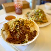 Bun Cha Gio Chay at Di Lac Cuisine in San Jose