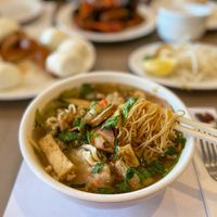 Wonton noodle soup  at Di Lac Cuisine in San Jose