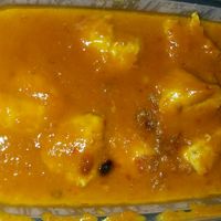 Nasi Lemak with Masak Merah (vegan chicken) at Kuala Lumpur Café in Leeds