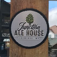 sign out front in the village  at The Junction in Snowshoe