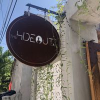 Lies in an alleyway  at The Hideout Cafe in Da Nang
