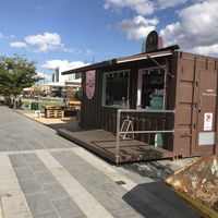 Container store front at Topolino Gelateria in Wodonga