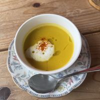 Vegane Karottensuppe  at Shoji Cafe Sora in Takamatsu