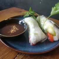 Summerroll vegetables at Madame Tâm City in Aachen