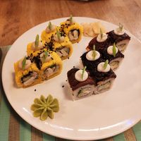 Vegan Sushi at Healthy Conscience in St Petersburg
