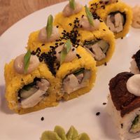 Vegan Sushi at Healthy Conscience in St Petersburg