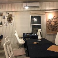 Inside the restaurant  at VegeHolic in Tokyo