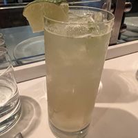 Celery tonic mocktail  at Dirt Candy in New York City