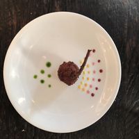 Looks like candy! 🍭 fried squash   at Dirt Candy in New York City