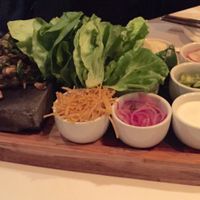 Brussel sprout tacos  at Dirt Candy in New York City