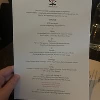  Winter 2023-24 menu at Dirt Candy in New York City