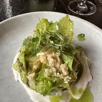 Pickled lettucee  at Dirt Candy in New York City