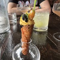 Carrot cone  at Dirt Candy in New York City