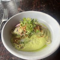 Green bean and pasta- most satiating dish!  at Dirt Candy in New York City