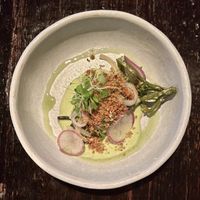 String bean spaghetti   at Dirt Candy in New York City