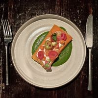 Carrot pocket  at Dirt Candy in New York City