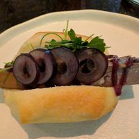 Mushroom Hot Dog at Dirt Candy in New York City