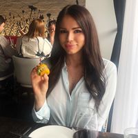 In veggie heaven with my carrot slider  at Dirt Candy in New York City