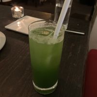 Cucumber spritzer type thing at Dirt Candy in New York City
