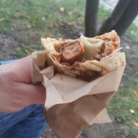 Hot Dog wrap at Bäristo - Foodtruck & Catering in Hamburg