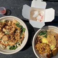 2 dishes of the day at Sayur in Gothenburg