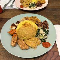 Nasi campar  at Sayur in Gothenburg