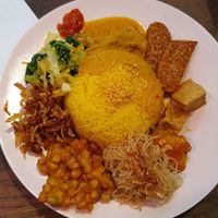 Nasi campur at Sayur in Gothenburg
