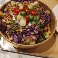 Loaded fries at Vegan Heroes in Eindhoven