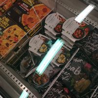 Frozen meals/ meat substitutes/ Pizza at Netto in Akureyri