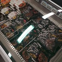 Meat substitutes at Netto in Akureyri