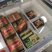 Frozen meals at Netto in Akureyri