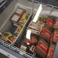 Frozen meals at Netto in Akureyri