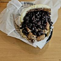 Tropical Vegan Arepa at Bien Me Sabe in Chicago