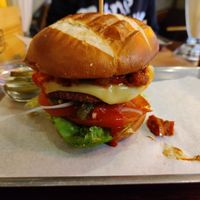 Earth Wind and Fire burger at Bath St. Burger in Glasgow