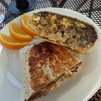 Breakfast Burrito at High Note Cafe in Boise
