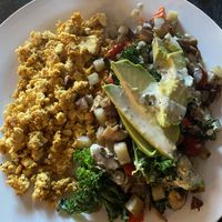 Tofu scramble  at High Note Cafe in Boise