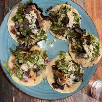 Chimichurri soy tacos   at High Note Cafe in Boise