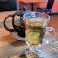 Hot Green Tea at High Note Cafe in Boise