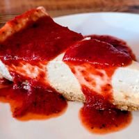 Strawberry Cheesecake at High Note Cafe in Boise