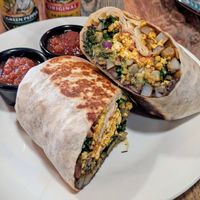 Breakfast Burrito at High Note Cafe in Boise
