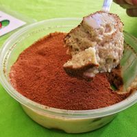 Tiramisú at Delicia in Puebla