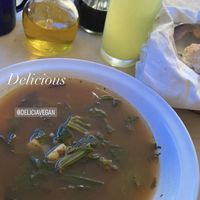 Sopa de verduras   at Delicia in Puebla