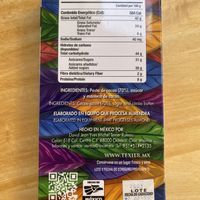 Example of vegan chocolate  at Texier Chocolatería in Oaxaca