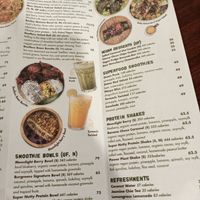 Menu at Burgreens - Menteng in Jakarta