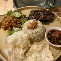 Satay Platter   at Burgreens - Menteng in Jakarta