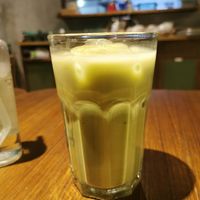 Iced matcha at Burgreens - Menteng in Jakarta