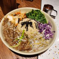 Korean bibimbap at Burgreens - Menteng in Jakarta
